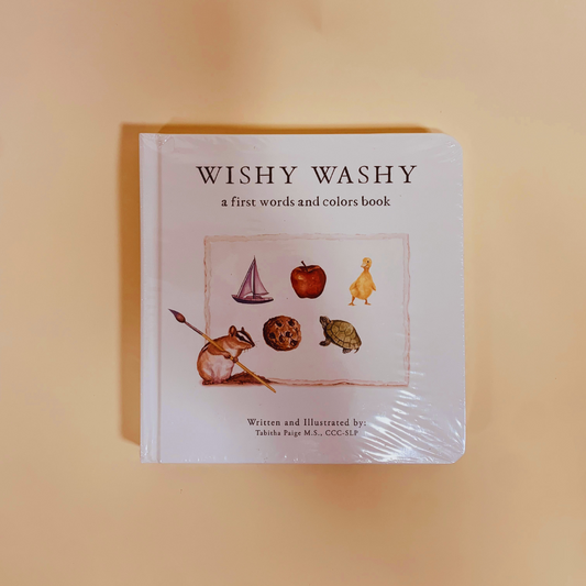 Wishy Washy: A First Words and Colors Book