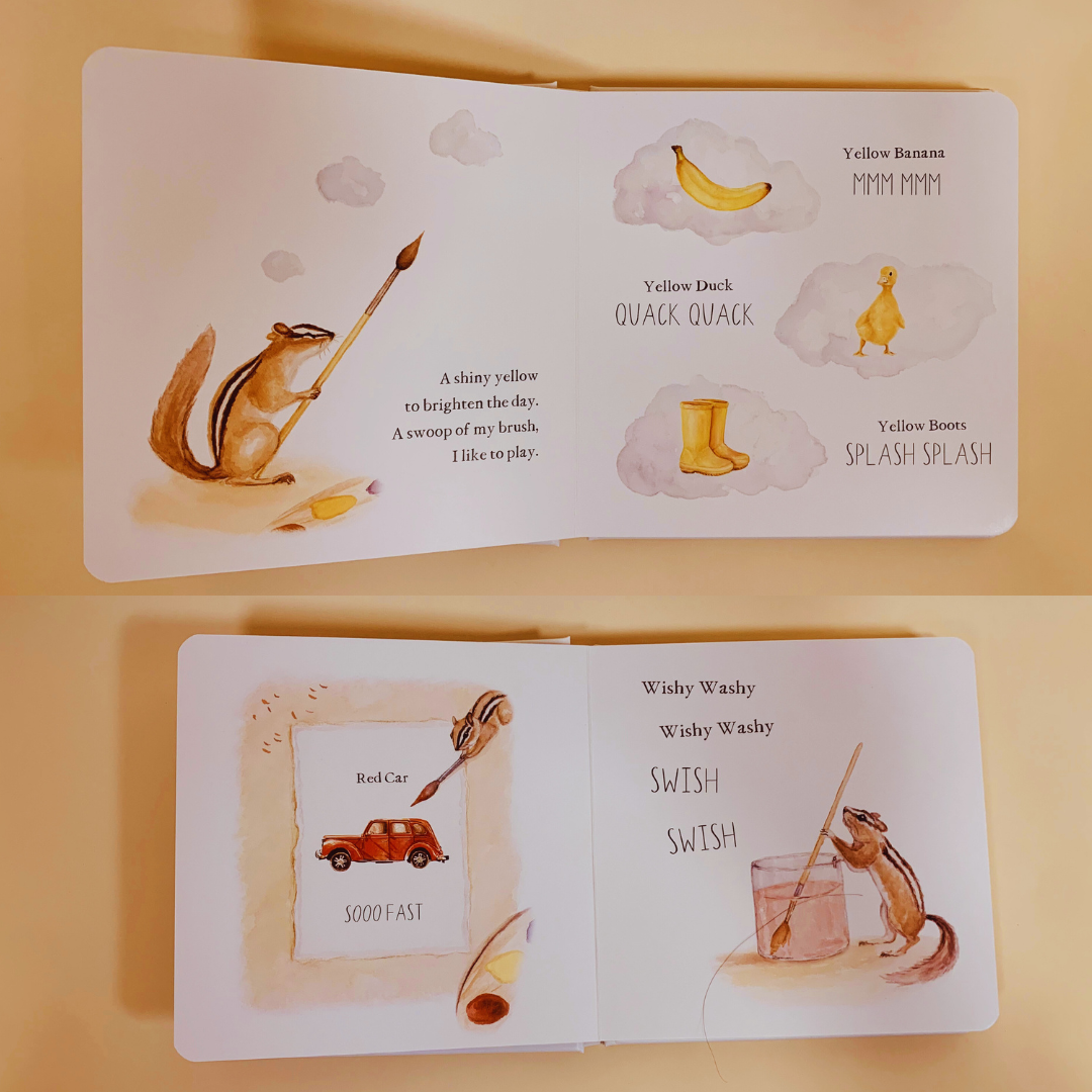 Wishy Washy: A First Words and Colors Book