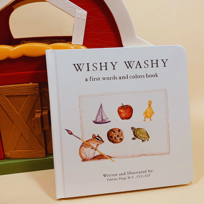 Wishy Washy: A First Words and Colors Book