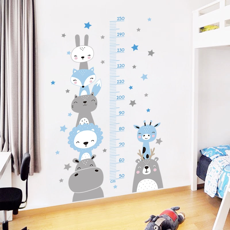 Boho Color Style Smile Kids Room Baby Nursery Wall Decals