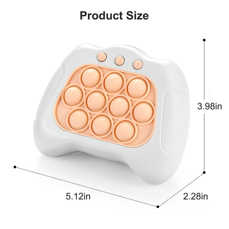 Pop-N-Push Bubbles Game Console: Addictive Fun for Kids, Adults, and Everyone
