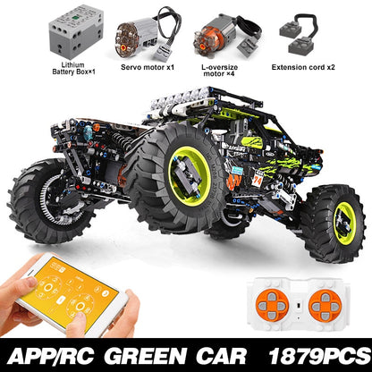 Boys Building Blocks Remote Control Off-Road Car