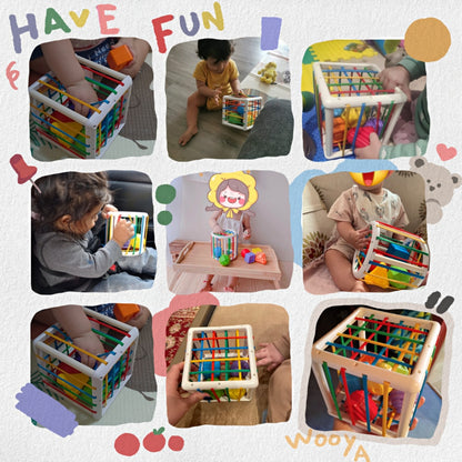UNIWA Shape Sorter Baby Toys