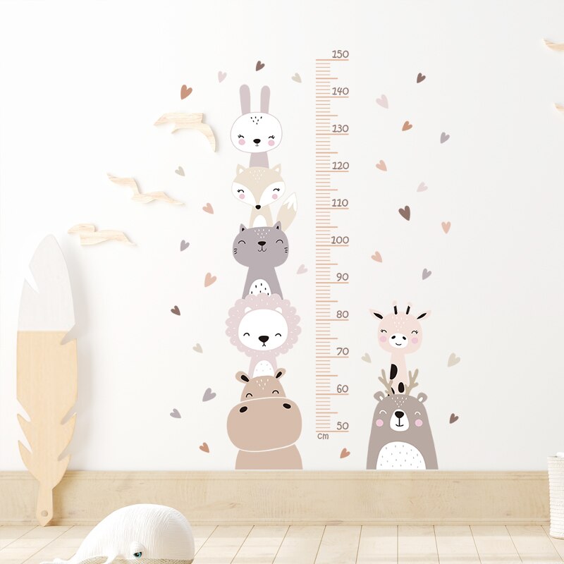 Boho Color Style Smile Kids Room Baby Nursery Wall Decals
