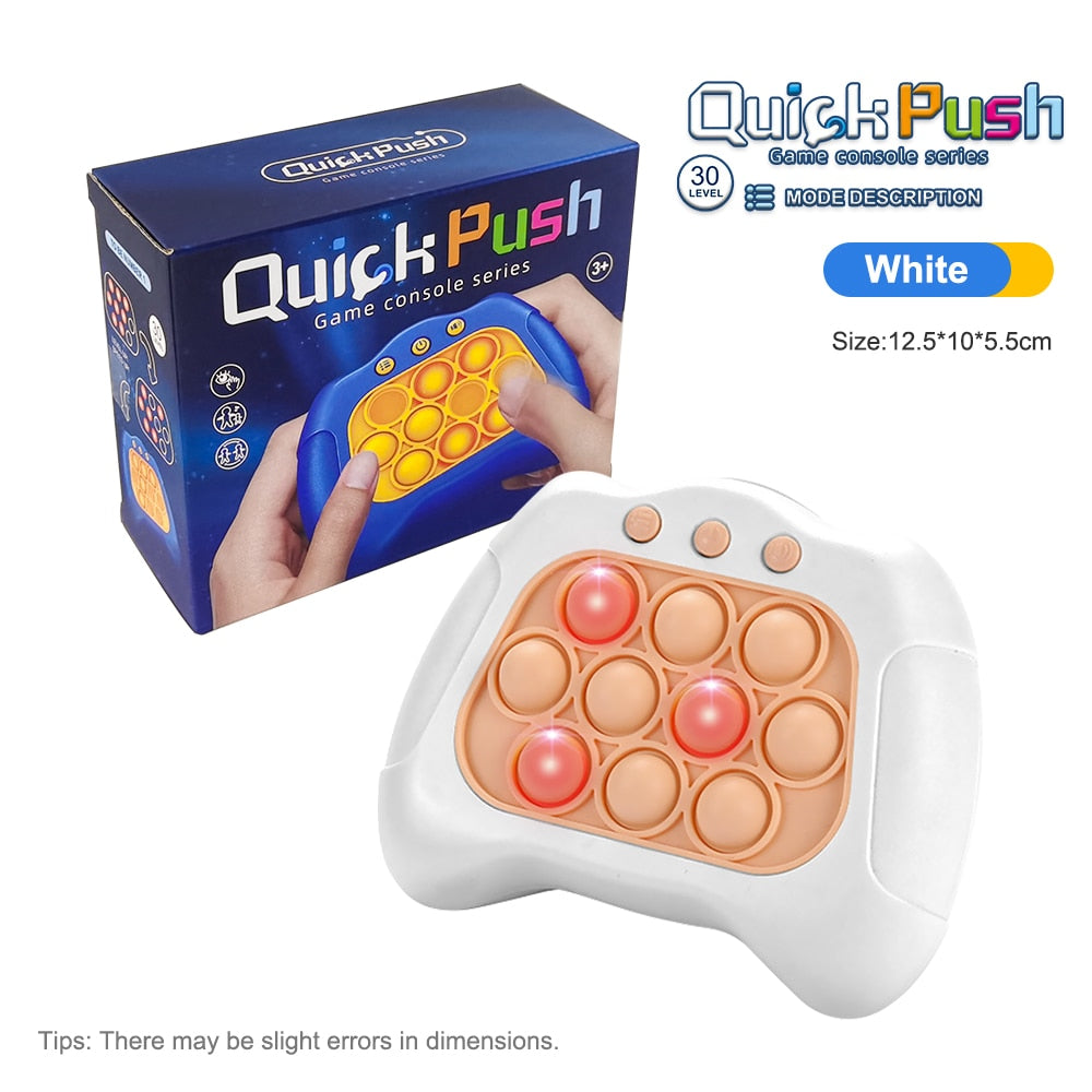 Pop-N-Push Bubbles Game Console: Addictive Fun for Kids, Adults, and Everyone