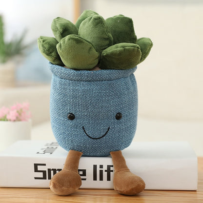 Enchanting Succulent Dreams: Lifelike Plush Creations for Whimsical Home Decor and Playful Kid Gifts