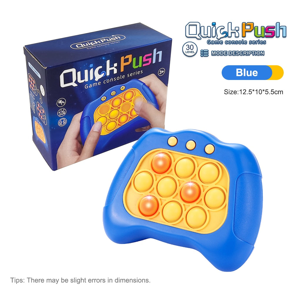 Pop-N-Push Bubbles Game Console: Addictive Fun for Kids, Adults, and Everyone