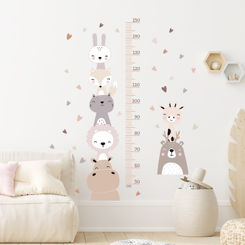 Boho Color Style Smile Kids Room Baby Nursery Wall Decals