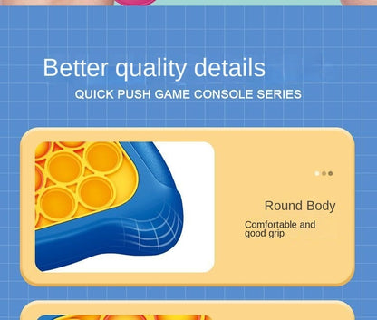 Pop-N-Push Bubbles Game Console: Addictive Fun for Kids, Adults, and Everyone