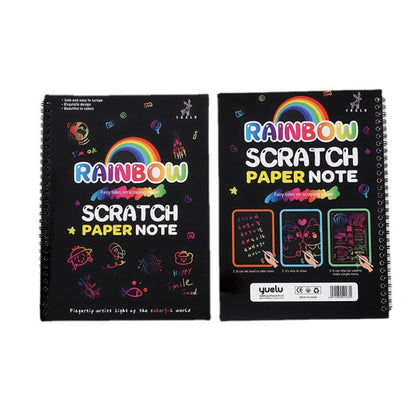 Paper Set for Kids Arts Scraping Painting