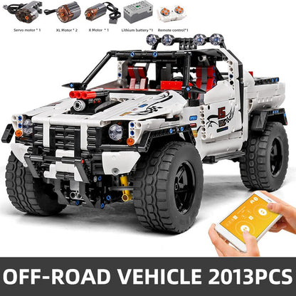 Boys Building Blocks Remote Control Off-Road Car