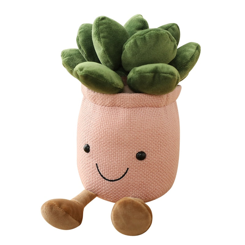 Enchanting Succulent Dreams: Lifelike Plush Creations for Whimsical Home Decor and Playful Kid Gifts