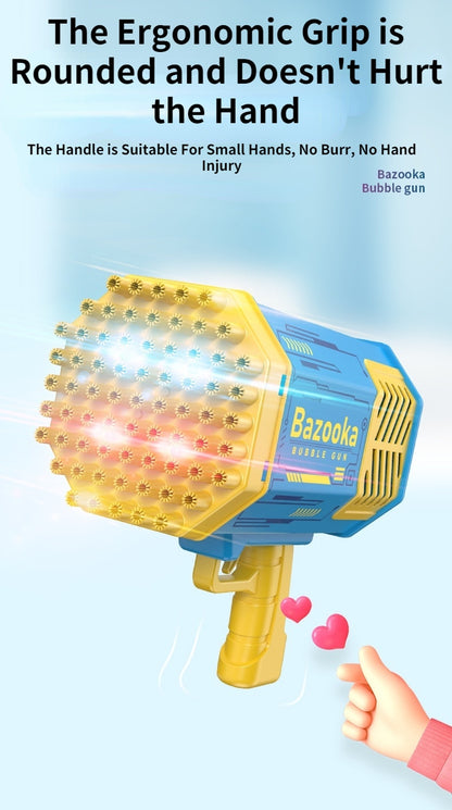 69-Hole Bazooka Bubble Gun Machine