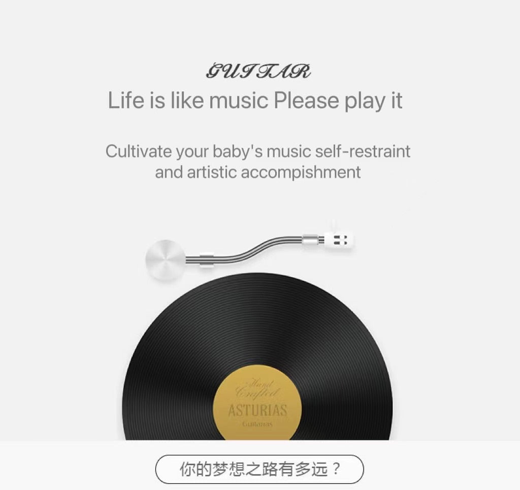 Enchanting 35cm Children's Guitar Toy: Unleash Musical Creativity with Simulated Yukrili Sounds