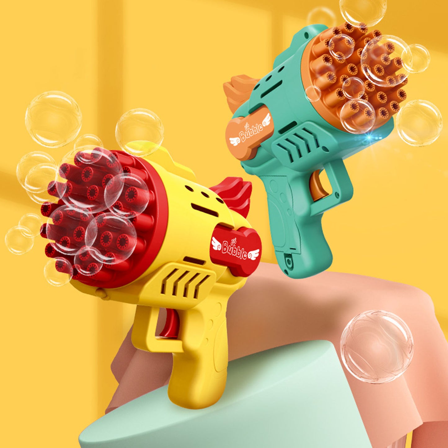 Electric Automatic Bubble Gun