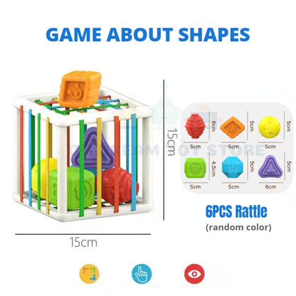 UNIWA Shape Sorter Baby Toys