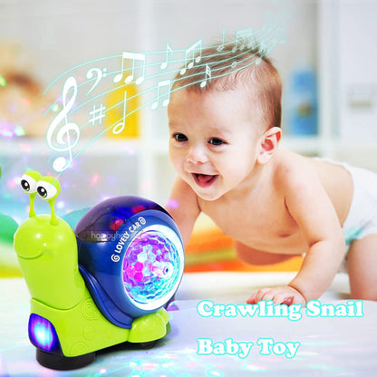 Crawling Snail Baby Toy