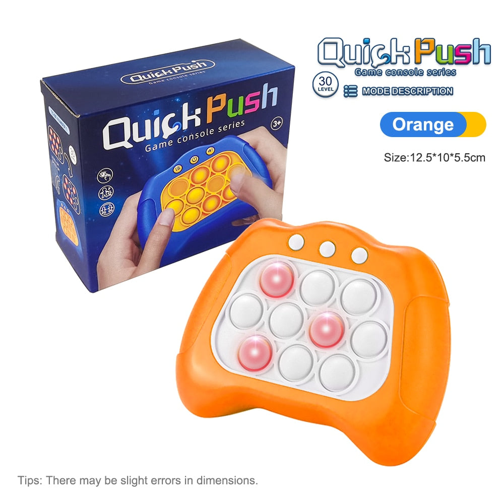 Pop-N-Push Bubbles Game Console: Addictive Fun for Kids, Adults, and Everyone