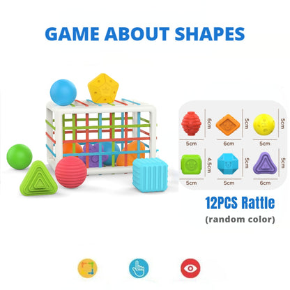 UNIWA Shape Sorter Baby Toys