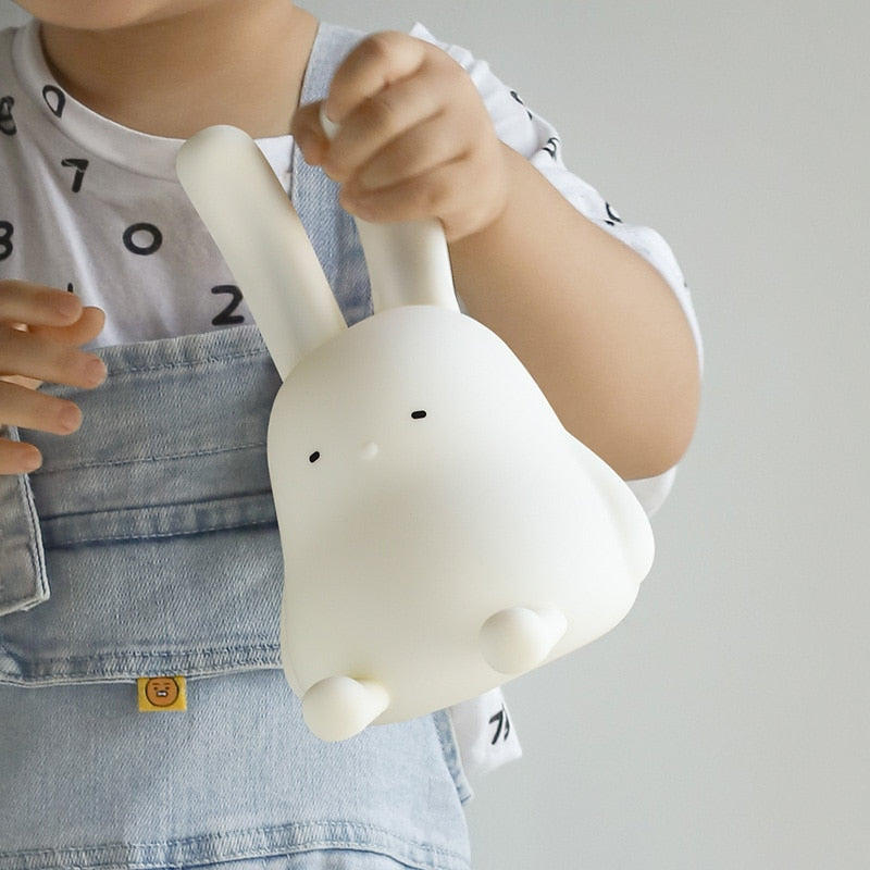 Adorable LED Night Light for Kids: Touch Sensor Bedroom Lamp with Charming Room Decor Appeal