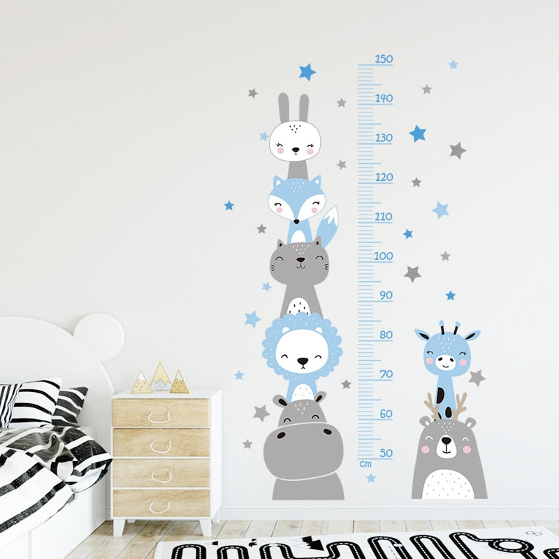 Boho Color Style Smile Kids Room Baby Nursery Wall Decals