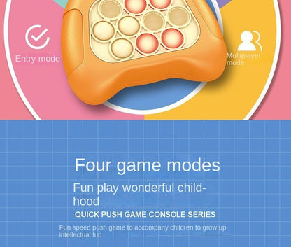 Pop-N-Push Bubbles Game Console: Addictive Fun for Kids, Adults, and Everyone