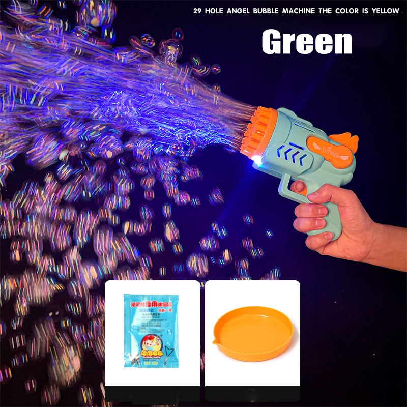 Electric Automatic Bubble Gun