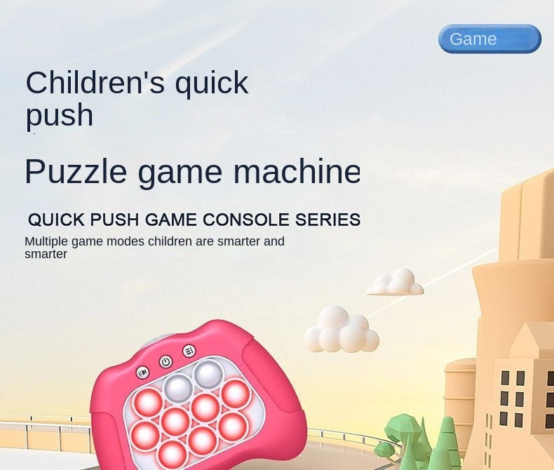 Pop-N-Push Bubbles Game Console: Addictive Fun for Kids, Adults, and Everyone