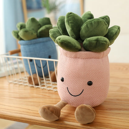 Enchanting Succulent Dreams: Lifelike Plush Creations for Whimsical Home Decor and Playful Kid Gifts