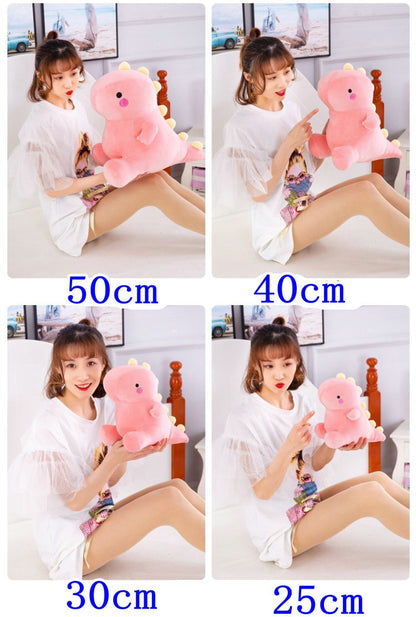 Roar into Fun with 25/30cm Super Soft Dinosaur Plush Dolls - Adorable Stuffed Animals for Endless Adventures