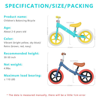 Kids Balance Training Bicycle