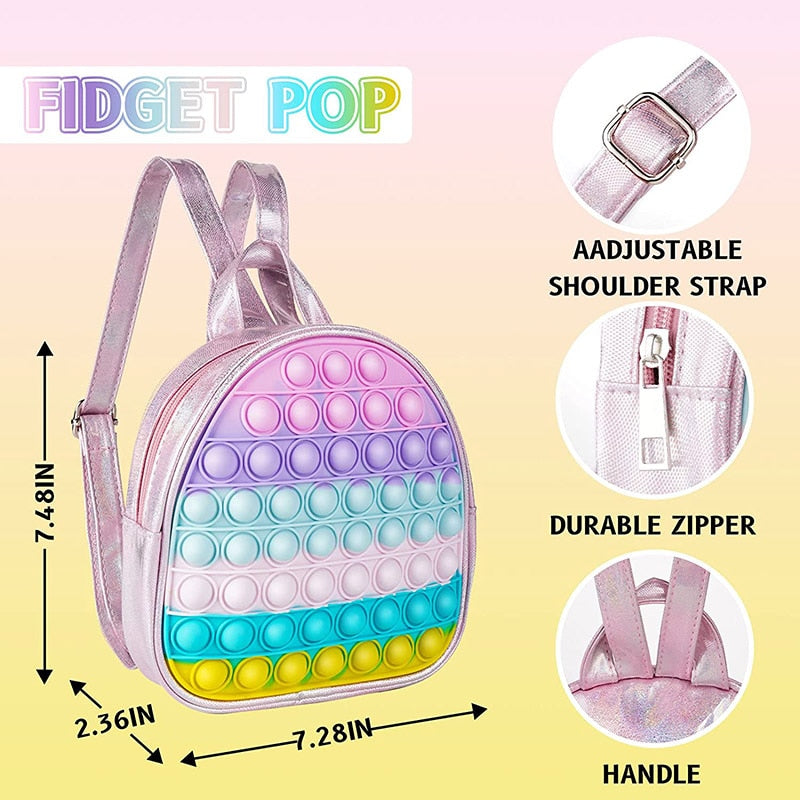 Pop Fidget Toys Backpack