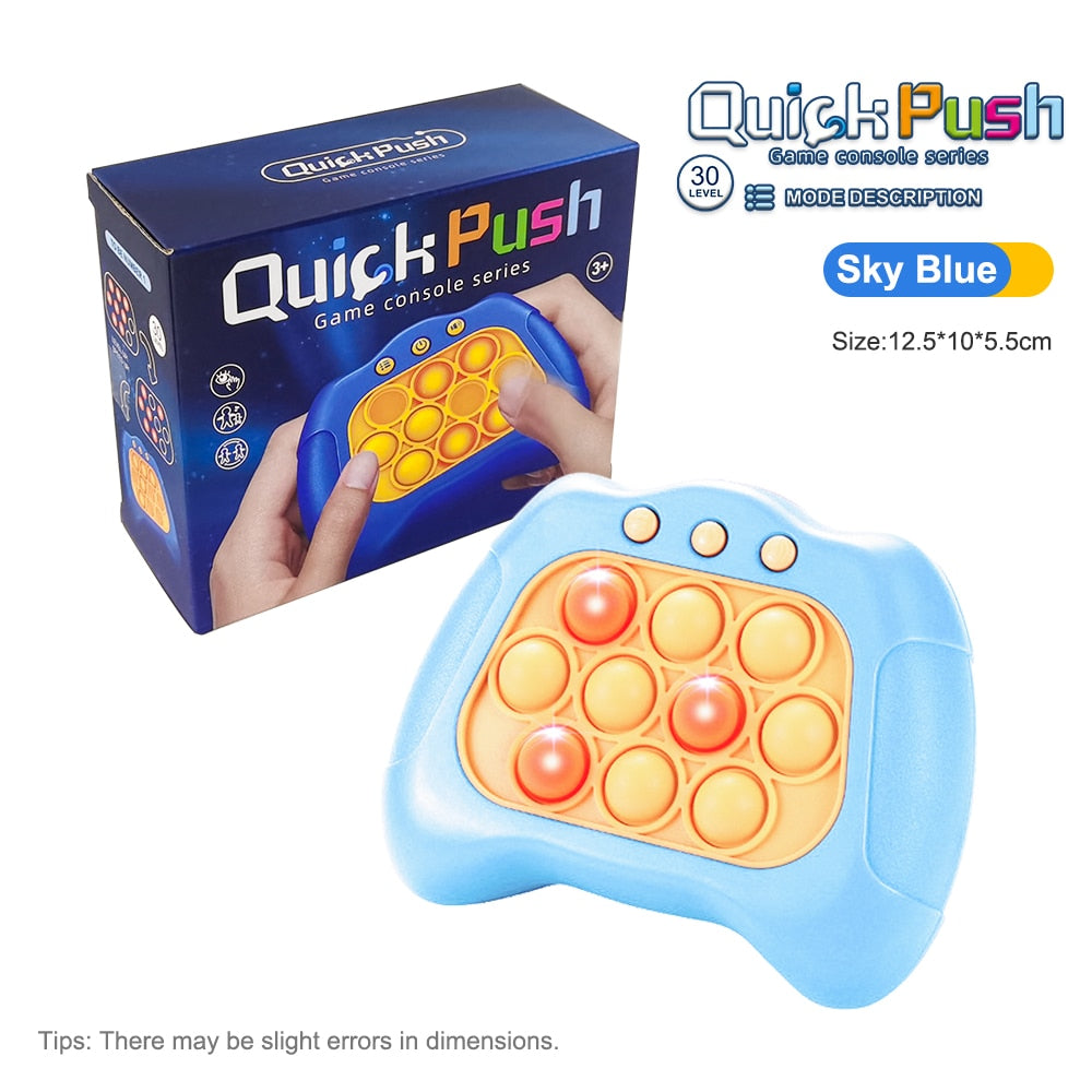 Pop-N-Push Bubbles Game Console: Addictive Fun for Kids, Adults, and Everyone