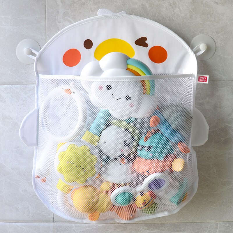 Cute Duck Dinosaur Mesh Net Storage Bag