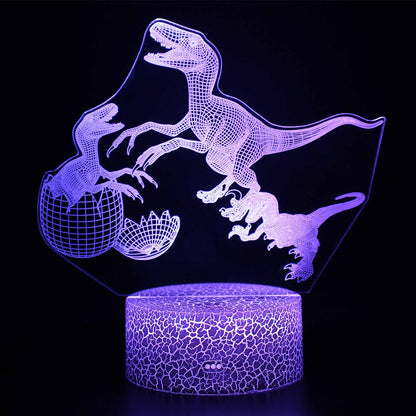 3D Dinosaur LED Night lamp