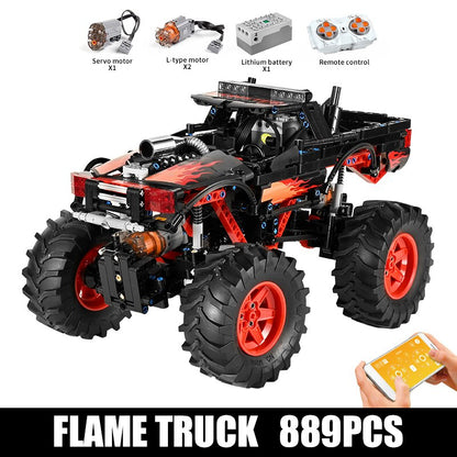 Boys Building Blocks Remote Control Off-Road Car