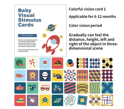 Toys Baby Visual Stimulation Card Black White