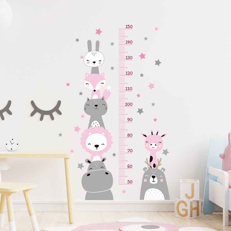 Boho Color Style Smile Kids Room Baby Nursery Wall Decals