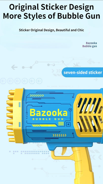 69-Hole Bazooka Bubble Gun Machine