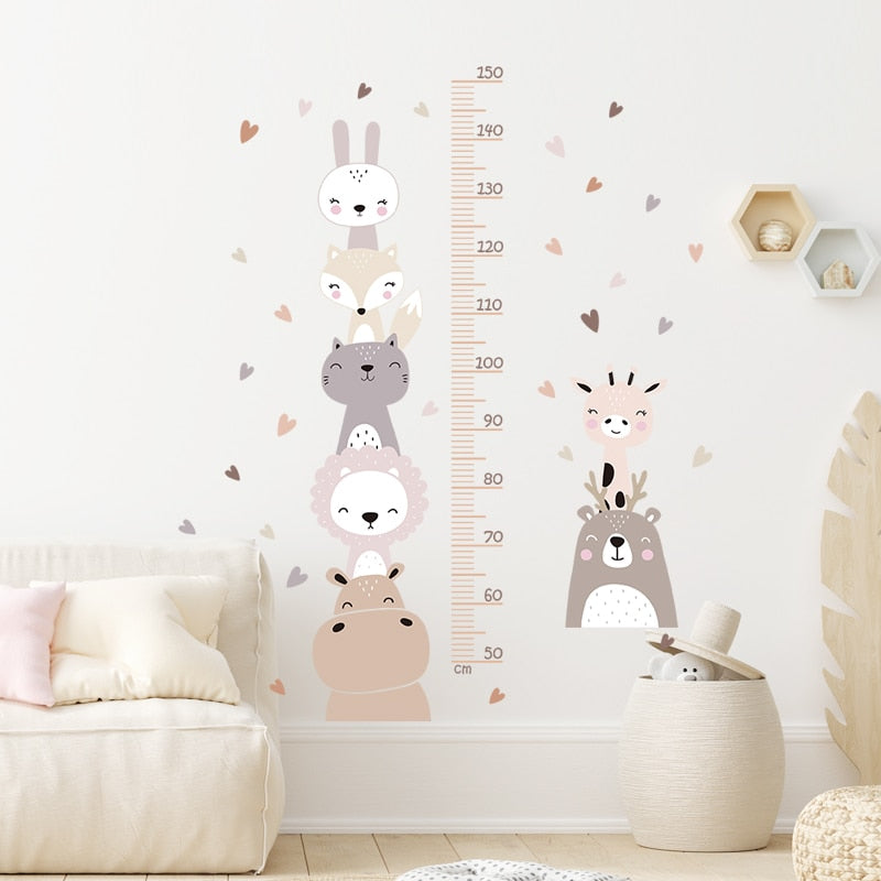 Boho Color Style Smile Kids Room Baby Nursery Wall Decals