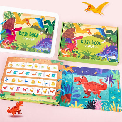 4 Styles Montessori Busy Book For Kids