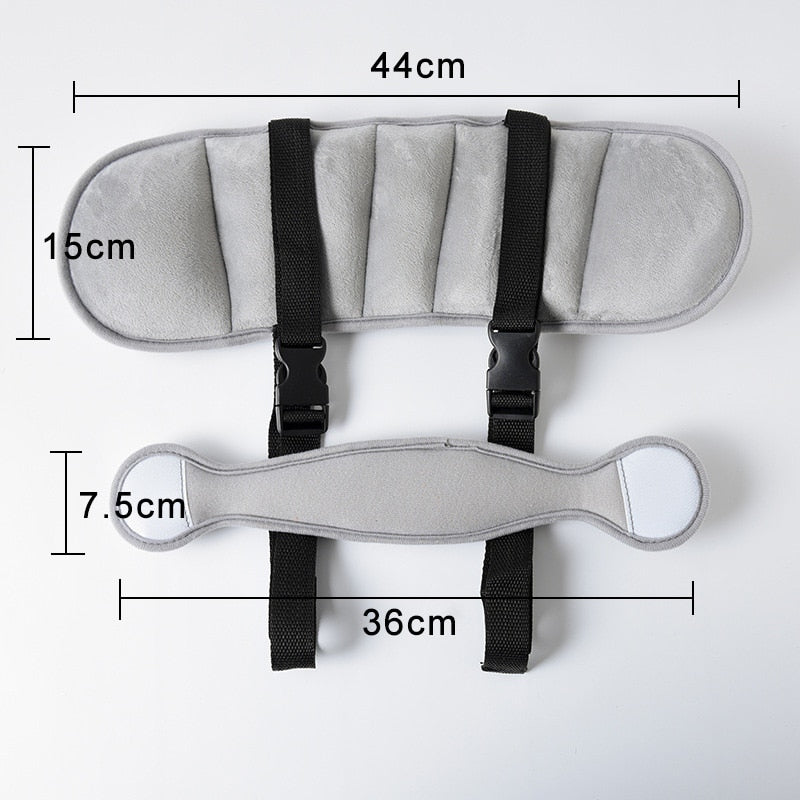 Comfy Travel Buddy: Children's Car Seat Sleep Pillow for Safe and Peaceful Journeys