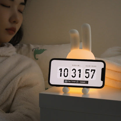 Adorable LED Night Light for Kids: Touch Sensor Bedroom Lamp with Charming Room Decor Appeal