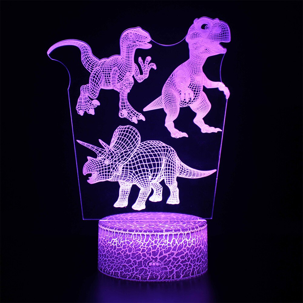3D Dinosaur LED Night lamp