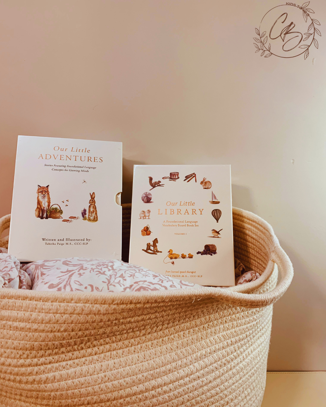 Our Littles Library: First Words for Growing Minds