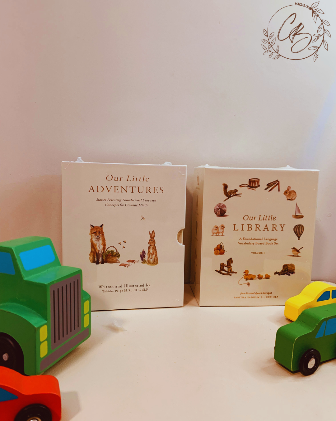 Our Littles Library: First Words for Growing Minds
