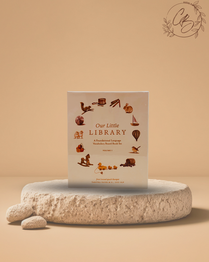 Our Littles Library: First Words for Growing Minds