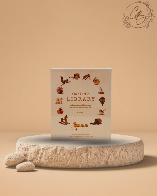 Our Littles Library: First Words for Growing Minds