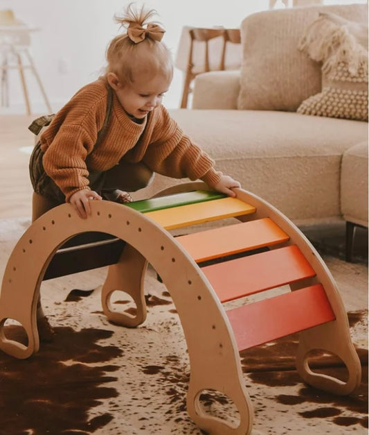Wooden Toddler Climber Arch