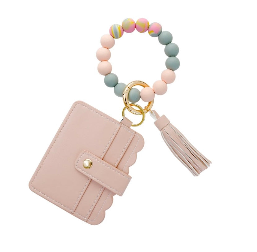 Versatile Bangle Wallet Keychain: Effortless Convenience and Style in One